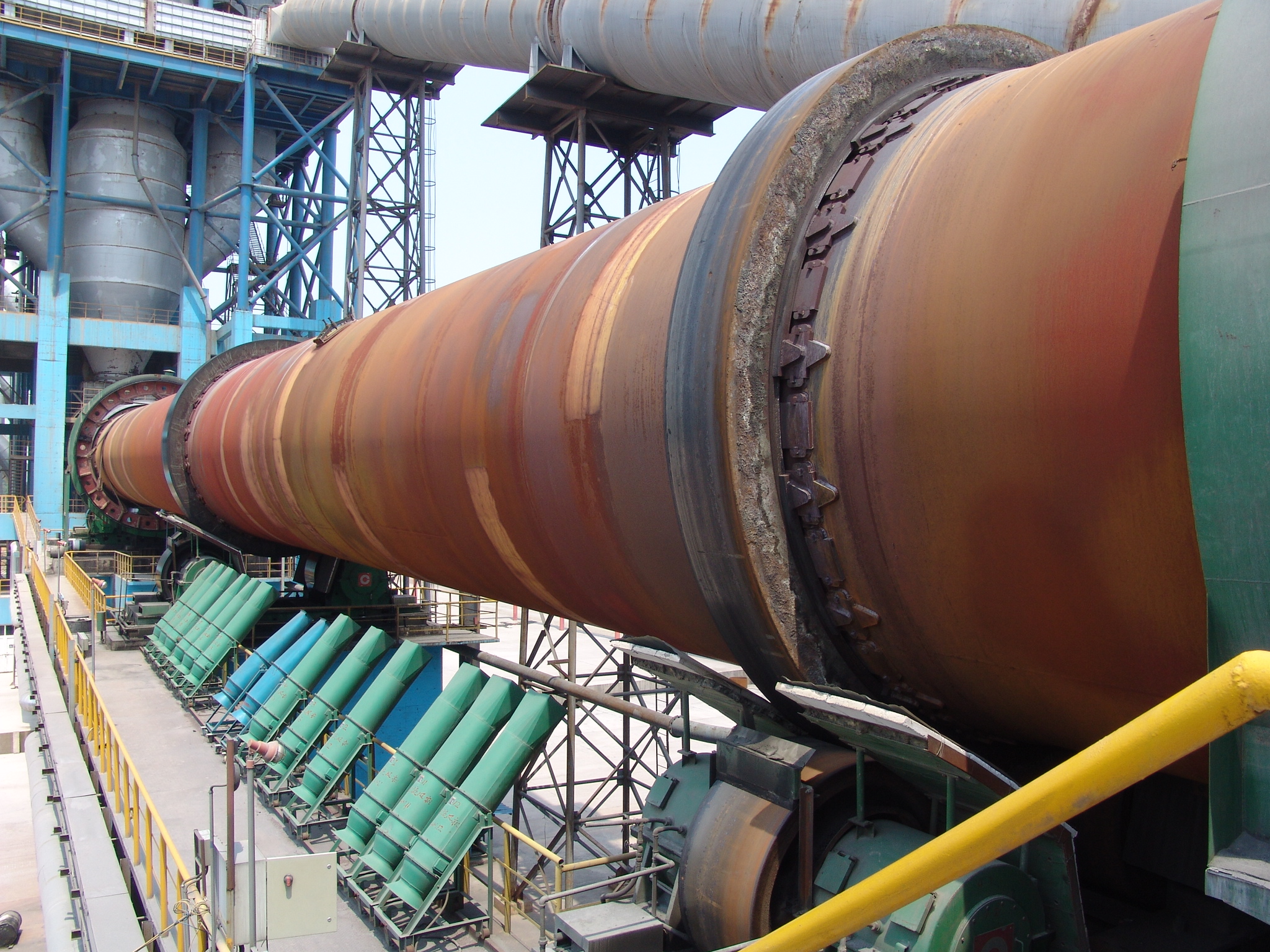 Φ5.5×115m Lateritic Nickel Rotary Kiln