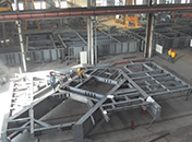 Pre-assembled steel structure